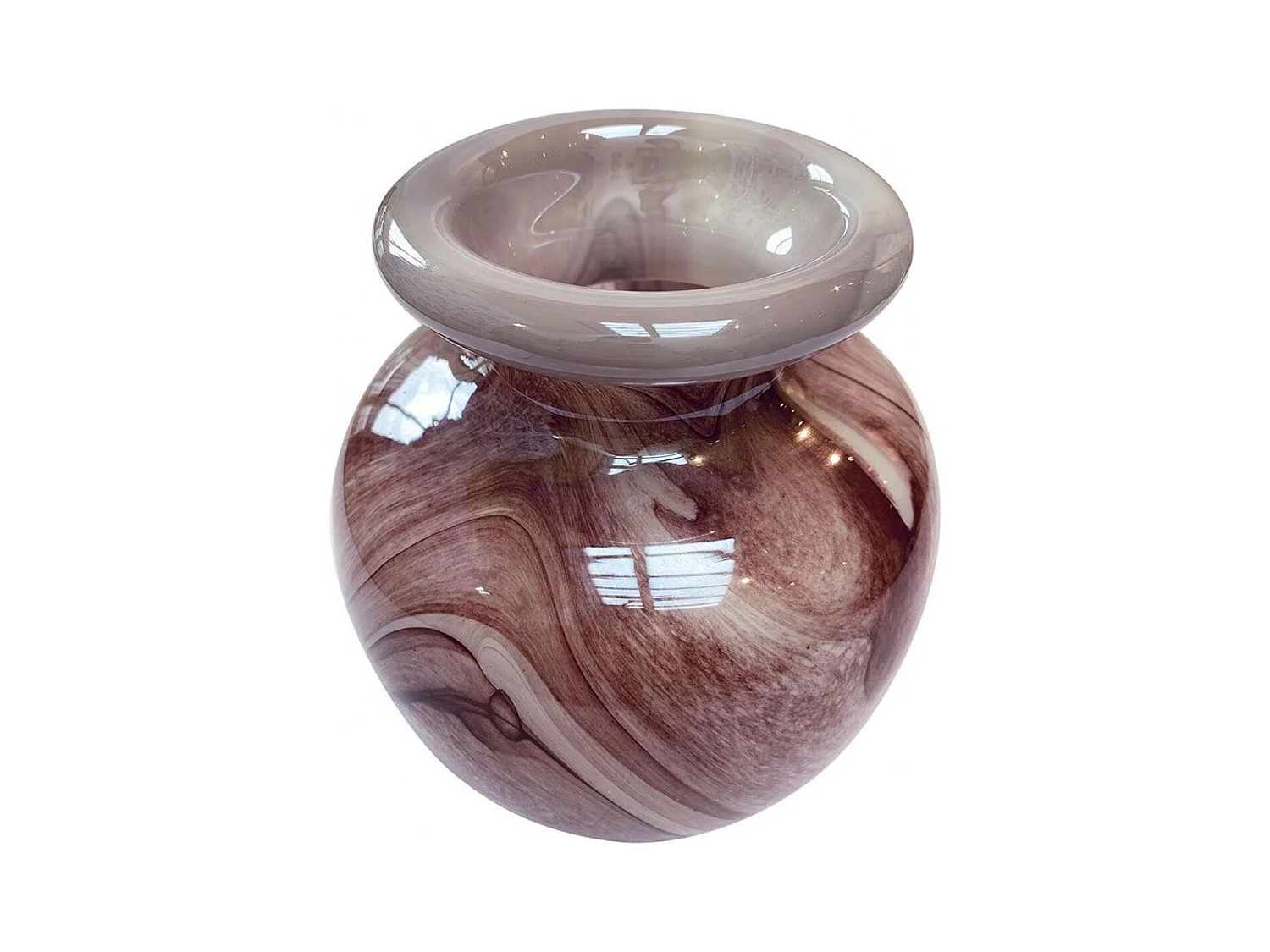 Vase Verre Violet - Charme Interior's