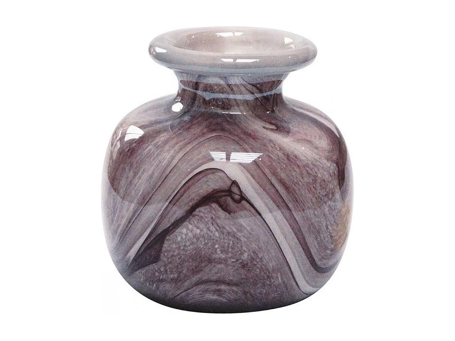 Vase Verre Violet - Charme Interior's