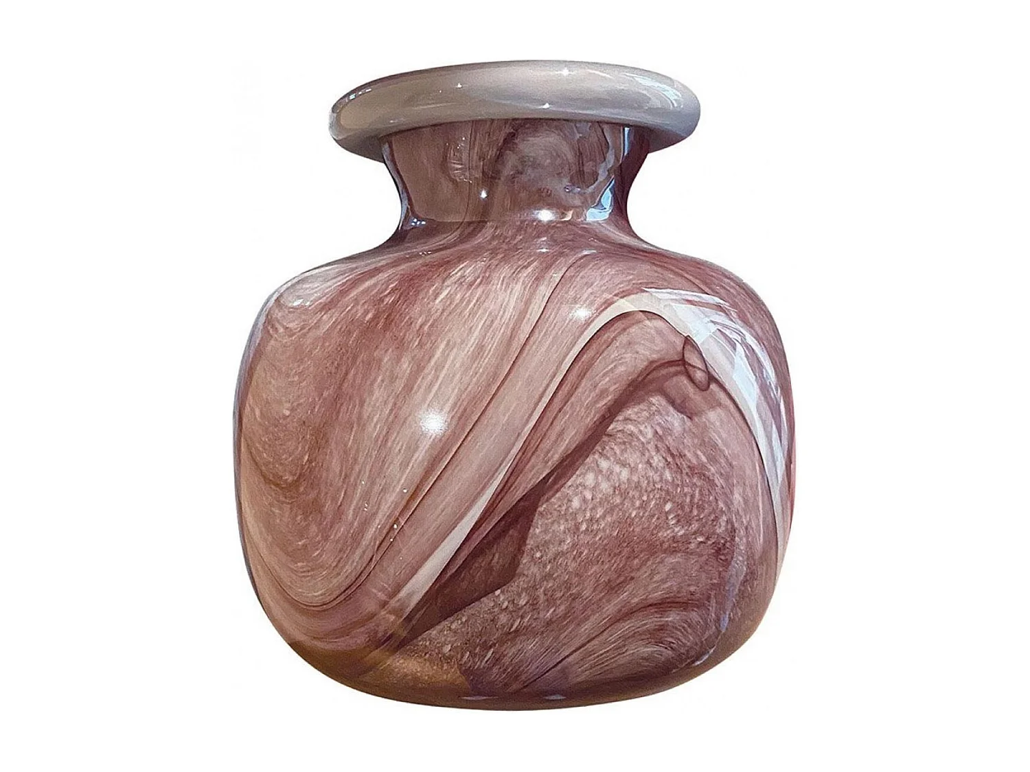 Vase Verre Violet - Charme Interior's