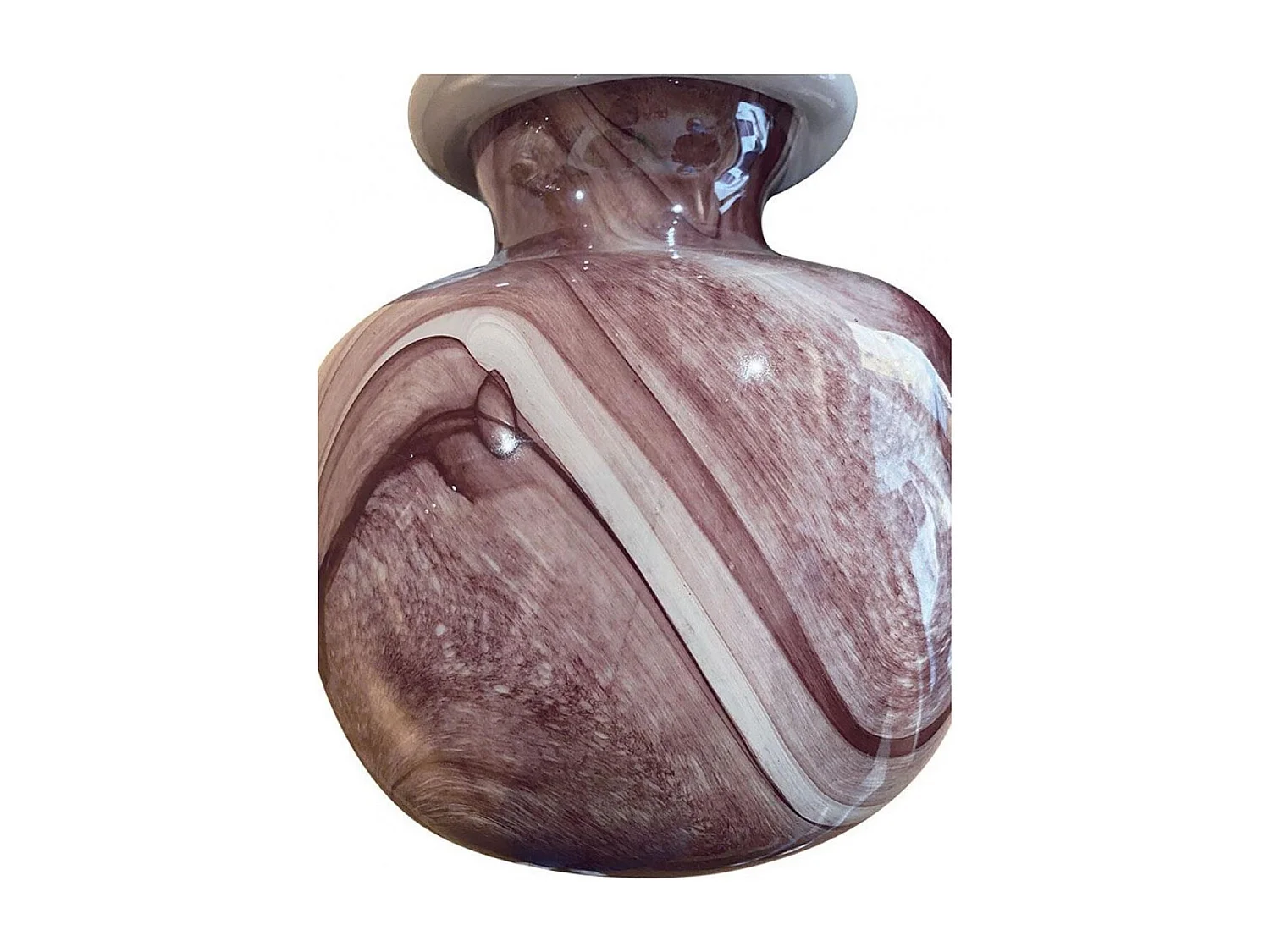 Vase Verre Violet - Charme Interior's