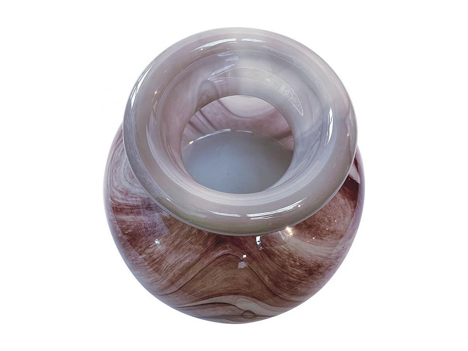 Vase Verre Violet - Charme Interior's