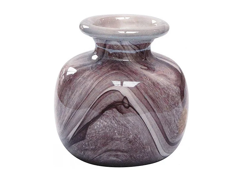 Vase Verre Violet - Charme Interior's