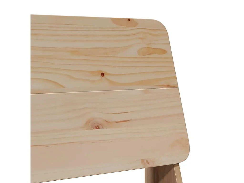 Cadeiras de jardim 2 pcs 60x64x70,5 cm pinho maciço