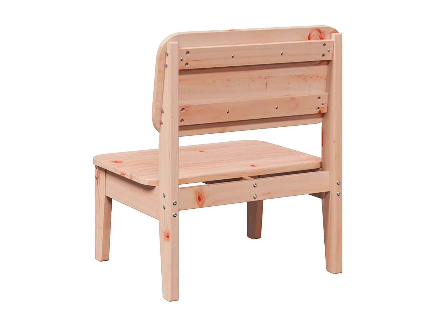 Gartenstühle 2 Stk. 60x52,5x72 cm Massivholz Douglasie