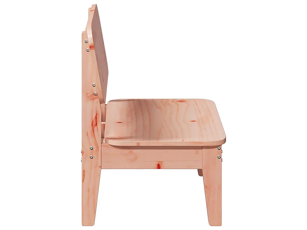 Chaises de jardin lot de 2 60x52,5x72 cm bois massif de douglas
