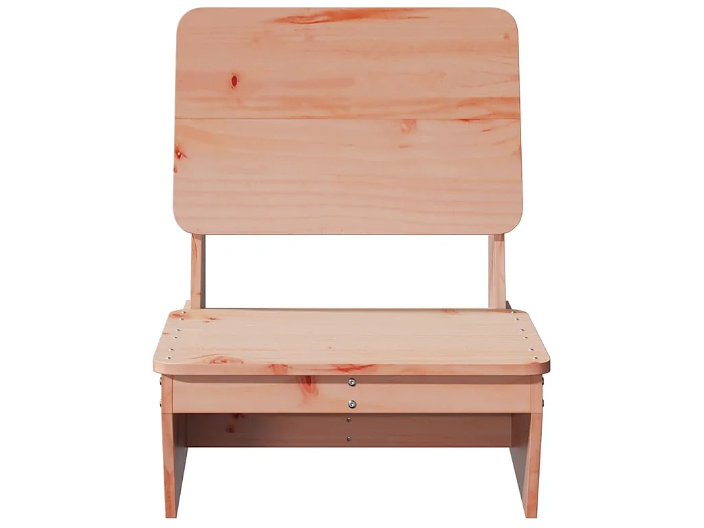 Sillas de jardín 2 uds madera abeto douglas 60x64x70,5 cm