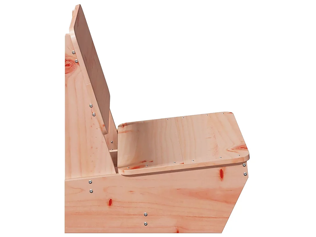 Sillas de jardín 2 uds madera abeto douglas 60x64x70,5 cm