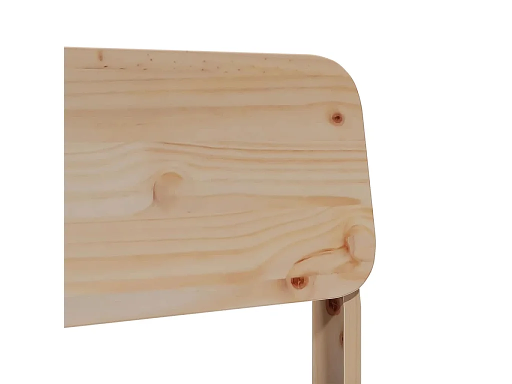 Chaise de jardin 60x52,5x72 cm bois de pin massif