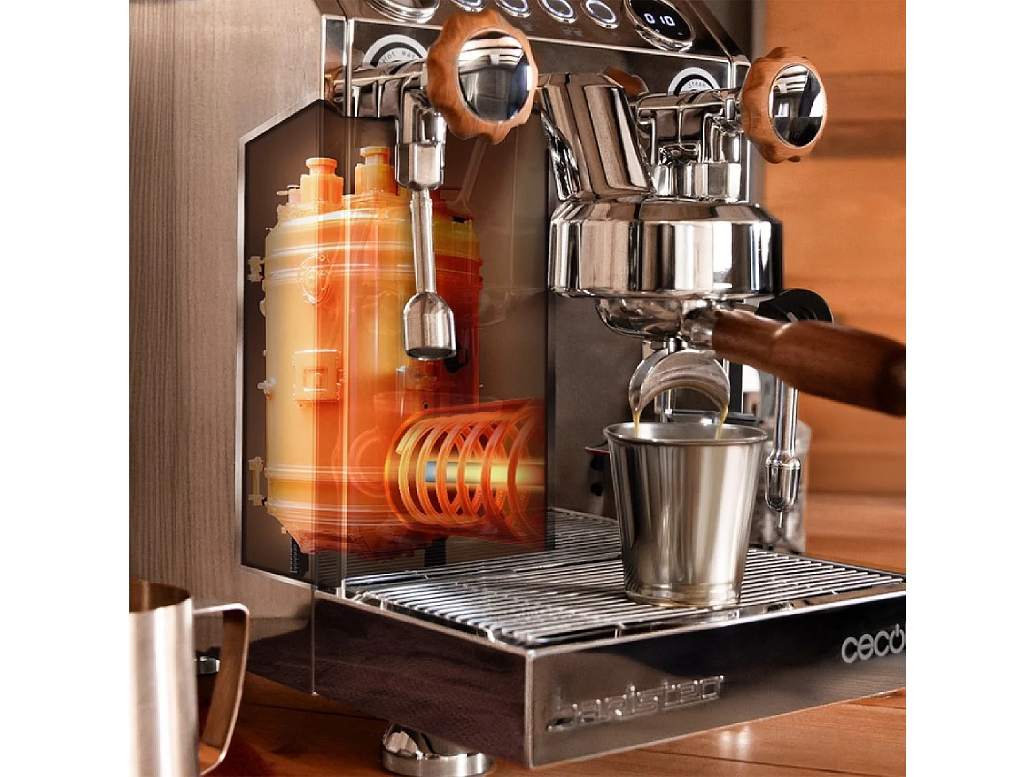 Cafetera superautomática Baristeo Classic Cecotec 2700W 15 bar inox