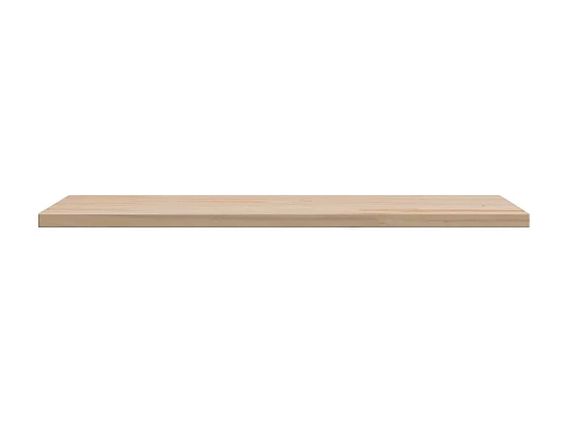 Tafelblad rechthoekig 90x40x2,5 cm massief grenenhout
