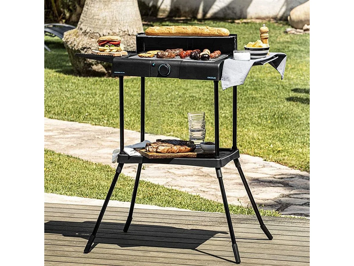 Barbacoa eléctrica Cecotec PerfectSteak 4250 Stand 2400 W negro