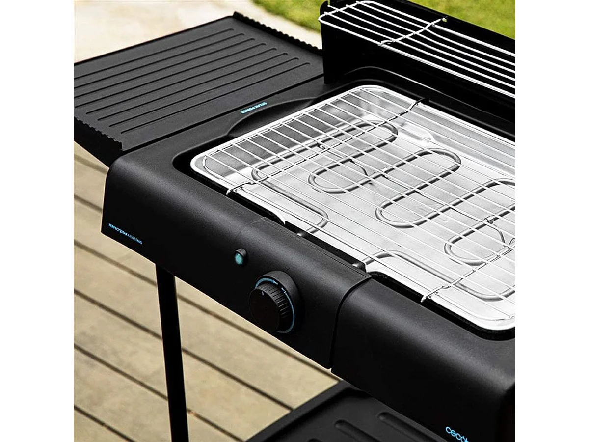 Barbacoa eléctrica Cecotec PerfectSteak 4250 Stand 2400 W negro