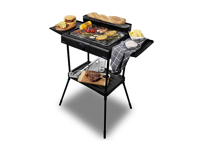 Barbacoa eléctrica Cecotec PerfectSteak 4250 Stand 2400 W negro