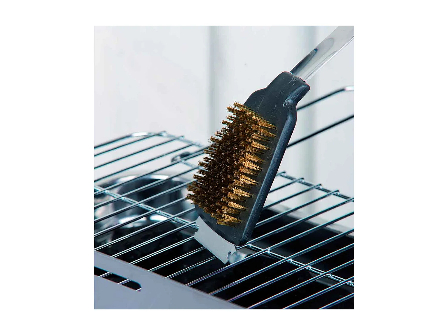 Cepillo limpia barbacoas Kinzo 2 en 1