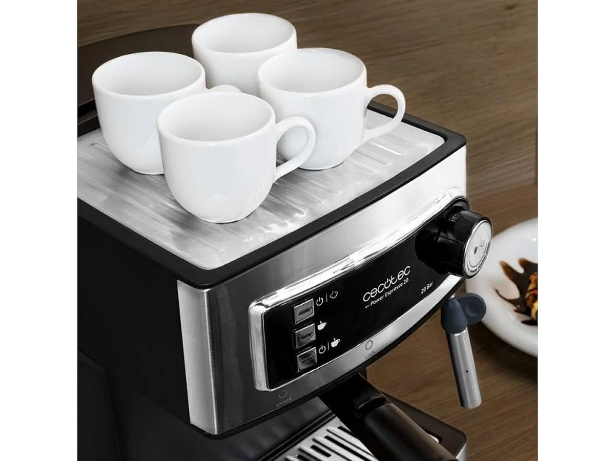 Cafetera espresso Cecotec Power Espresso 20 850W 1,5L acero inoxidable