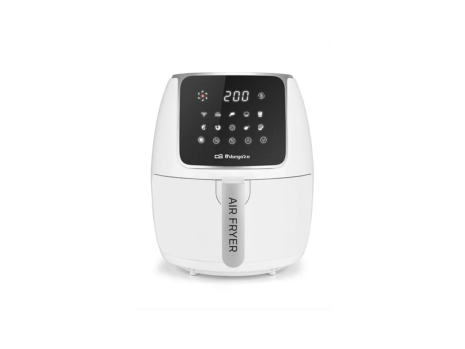 Freidora de aire Orbegozo FDR64 1500W 4L 12 programas blanco