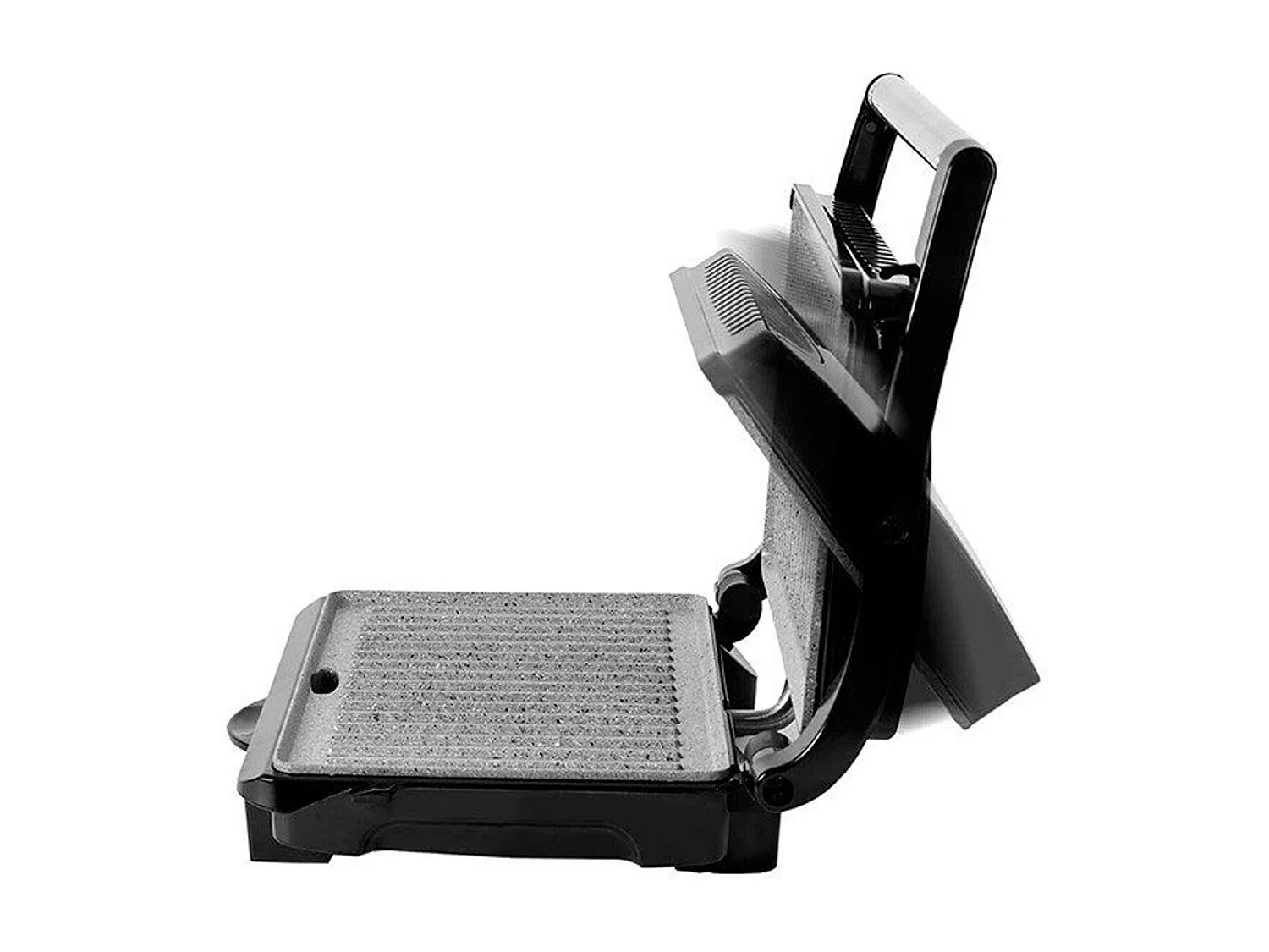 Parrilla eléctrica Cecotec Rock'n Grill 1000W negro/inox