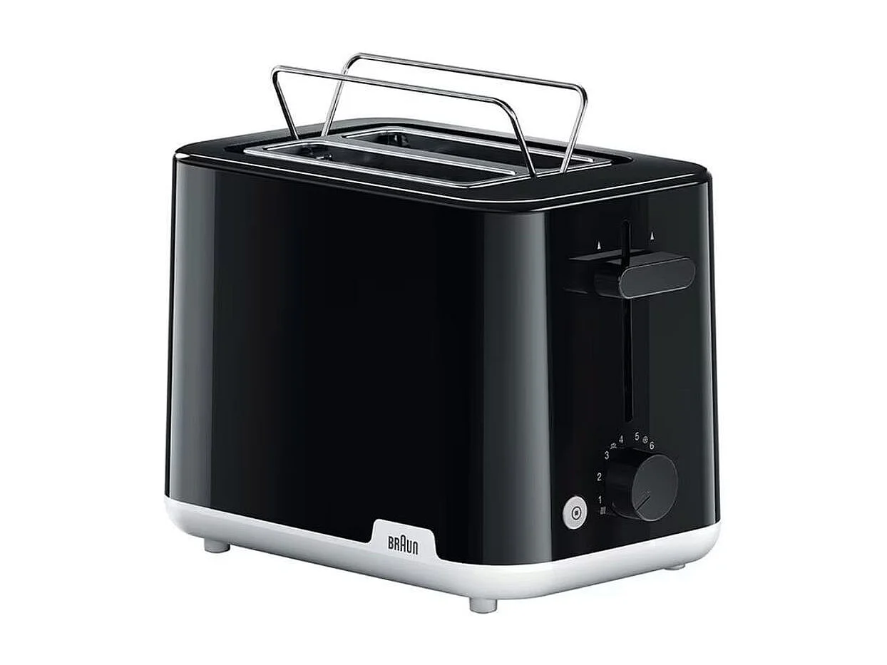 Tostador Braun HT1010BK 900W 2 ranuras 8 niveles negro