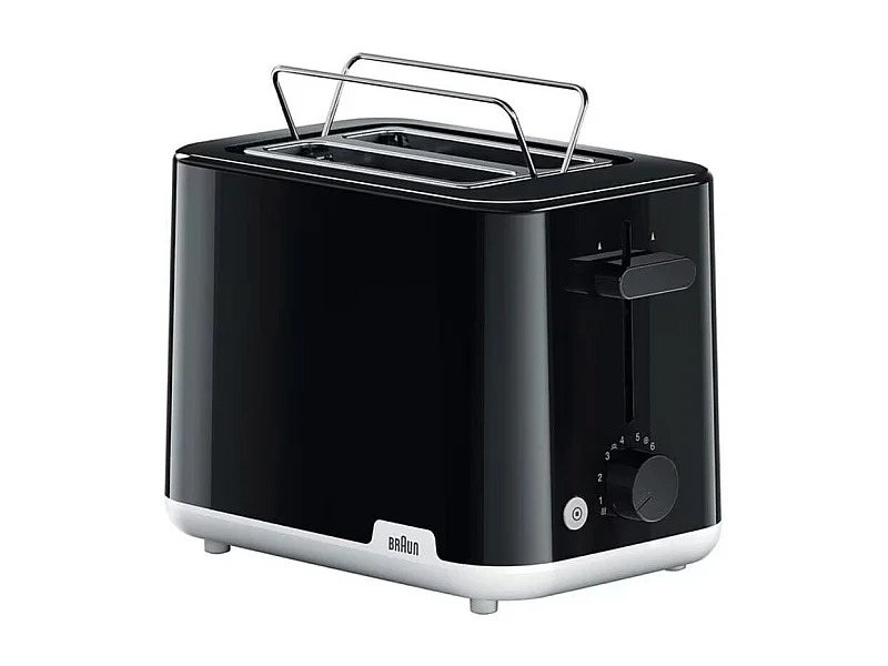 Tostador Braun HT1010BK 900W 2 ranuras 8 niveles negro