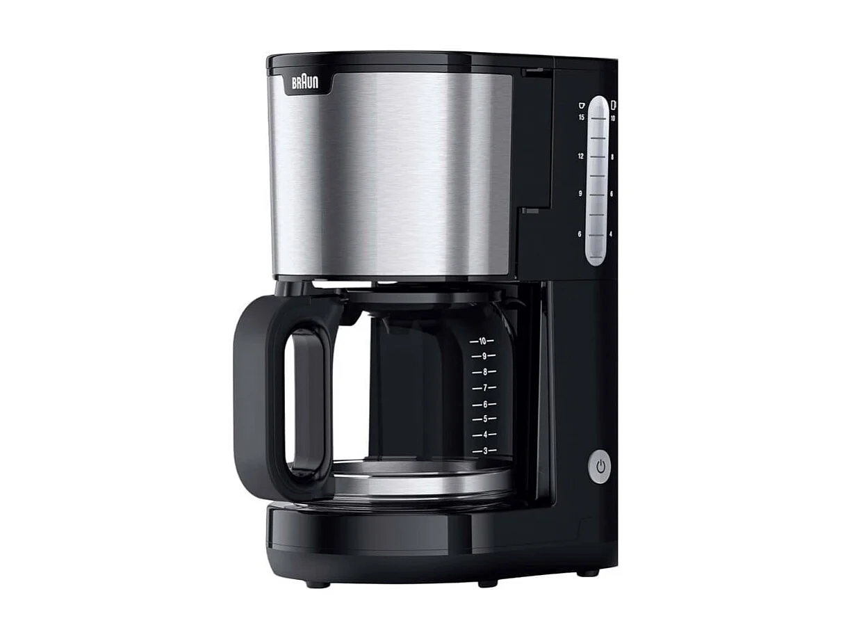 Cafetera de goteo Braun KF1500BK sistema OptiBrew 10 tazas negro