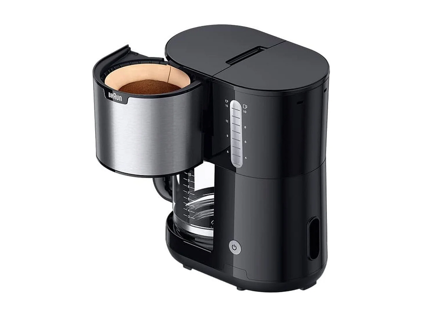 Cafetera de goteo Braun KF1500BK sistema OptiBrew 10 tazas negro
