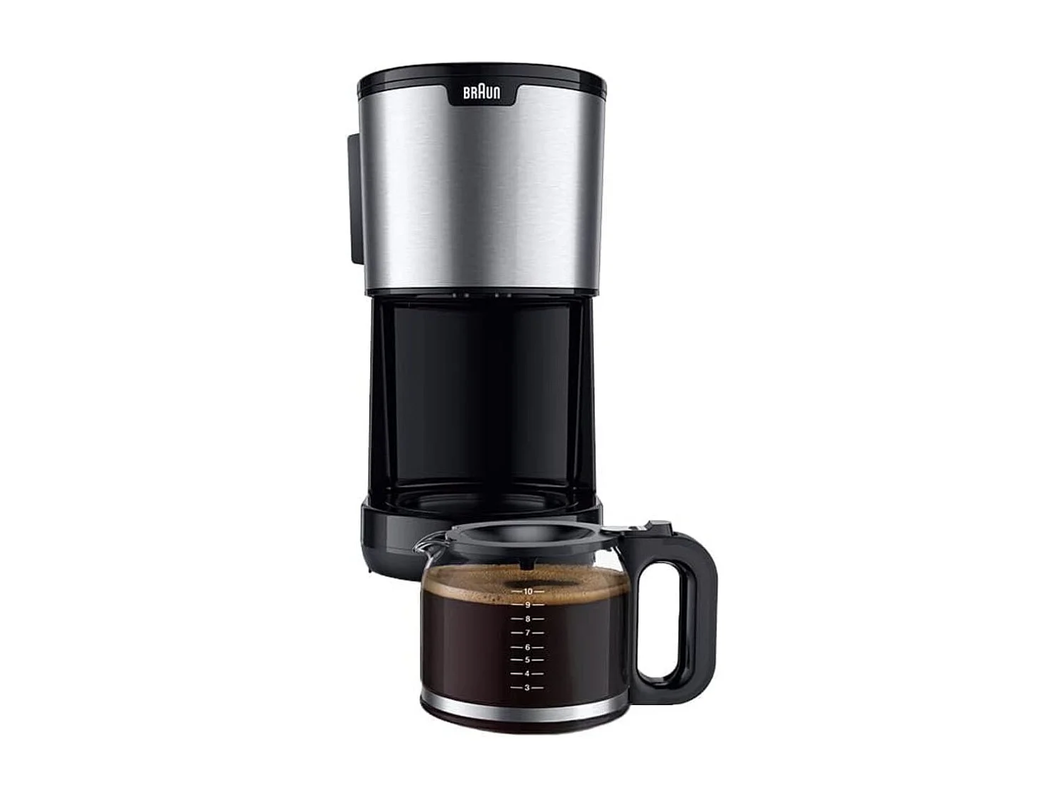 Cafetera de goteo Braun KF1500BK sistema OptiBrew 10 tazas negro