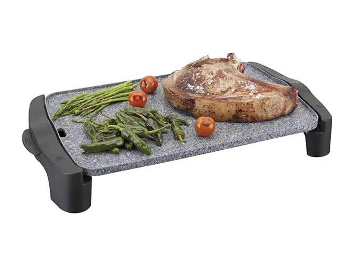 Plancha de asar eléctrica Jata GR558 2500W termostato regulable extraible