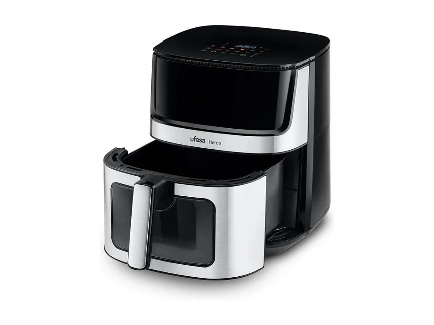 Freidora de aire Ufesa Heron 1500W 8L 10 programas negro