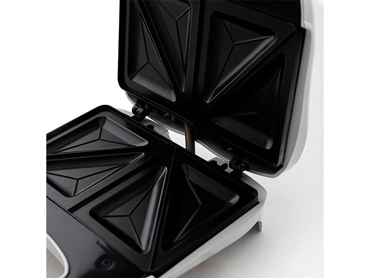 Sandwichera Gallery Dcook 750W 2 raciones blanco/azul