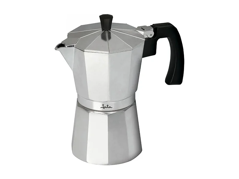 Cafetera italiana Jata CCA 9 tazas aluminio inox