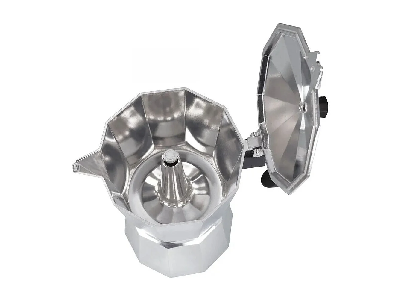 Cafetera italiana Jata CCA 9 tazas aluminio inox