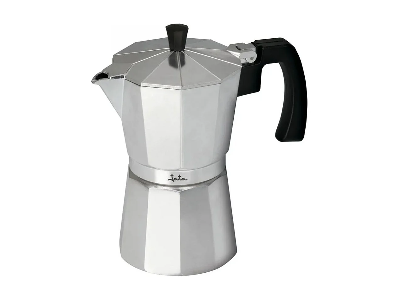 Cafetera italiana Jata CCA 9 tazas aluminio inox