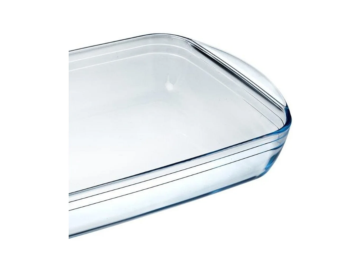 Fuente Cook&Enjoy Pyrex diseño rectangular vidrio 7x40x26 cm