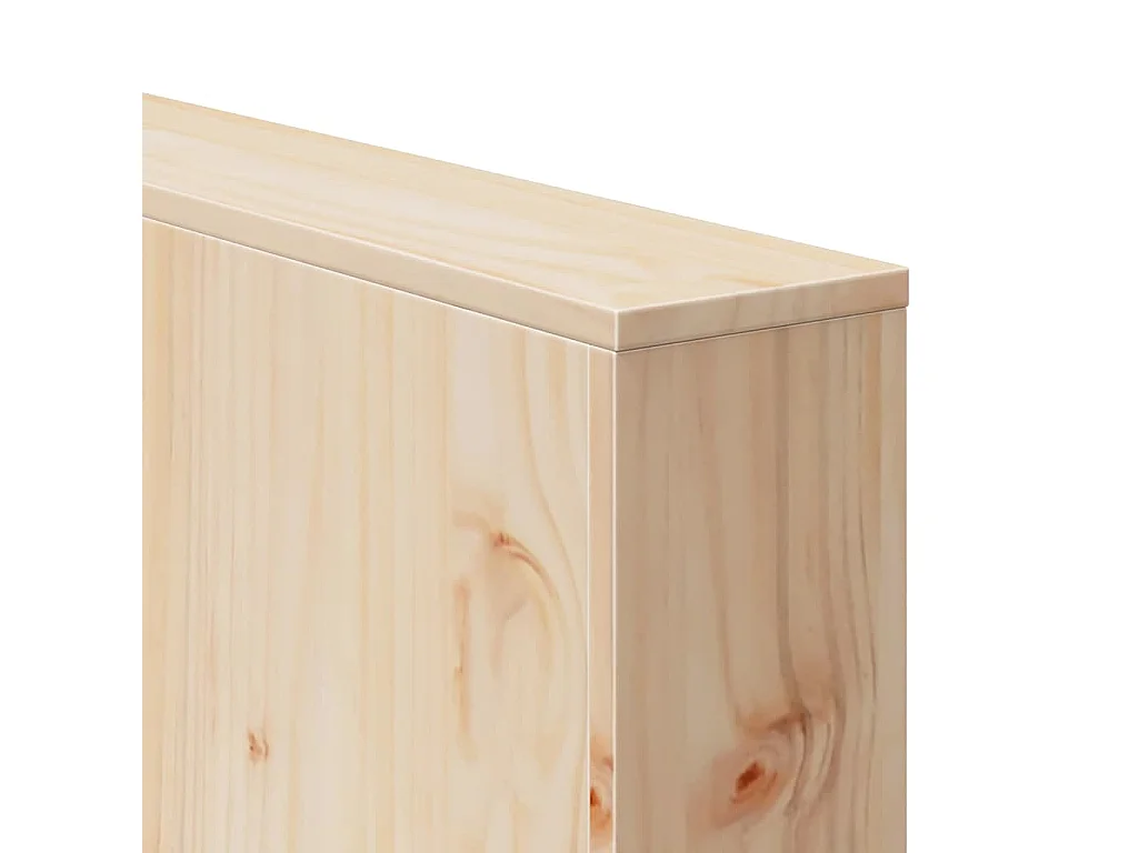 Canapé de jardin Marron 185,5 x 60 x 62 cm Pin massif