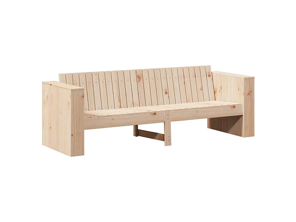 Tuinbank Naturel 185,5 x 60 x 62 cm Massief grenenhout