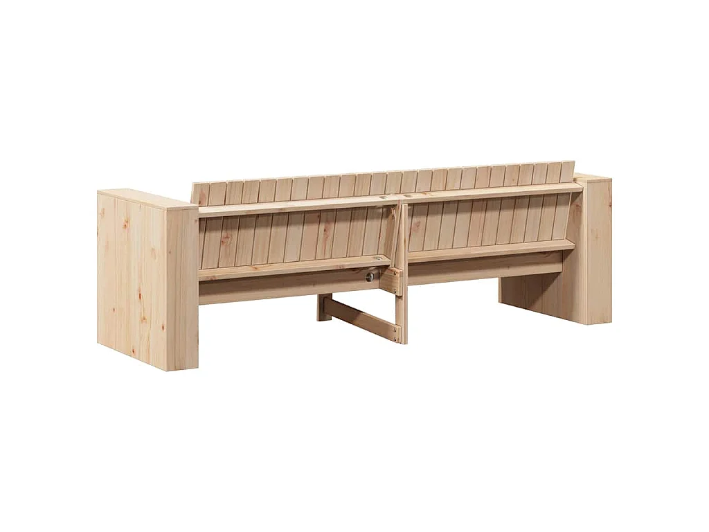 Tuinbank Naturel 185,5 x 60 x 62 cm Massief grenenhout
