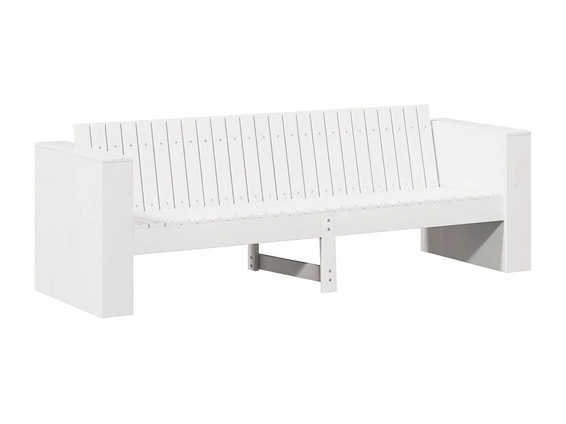 Sofá de jardín 185,5 x 60 x 62 cm Madera de pino macizo