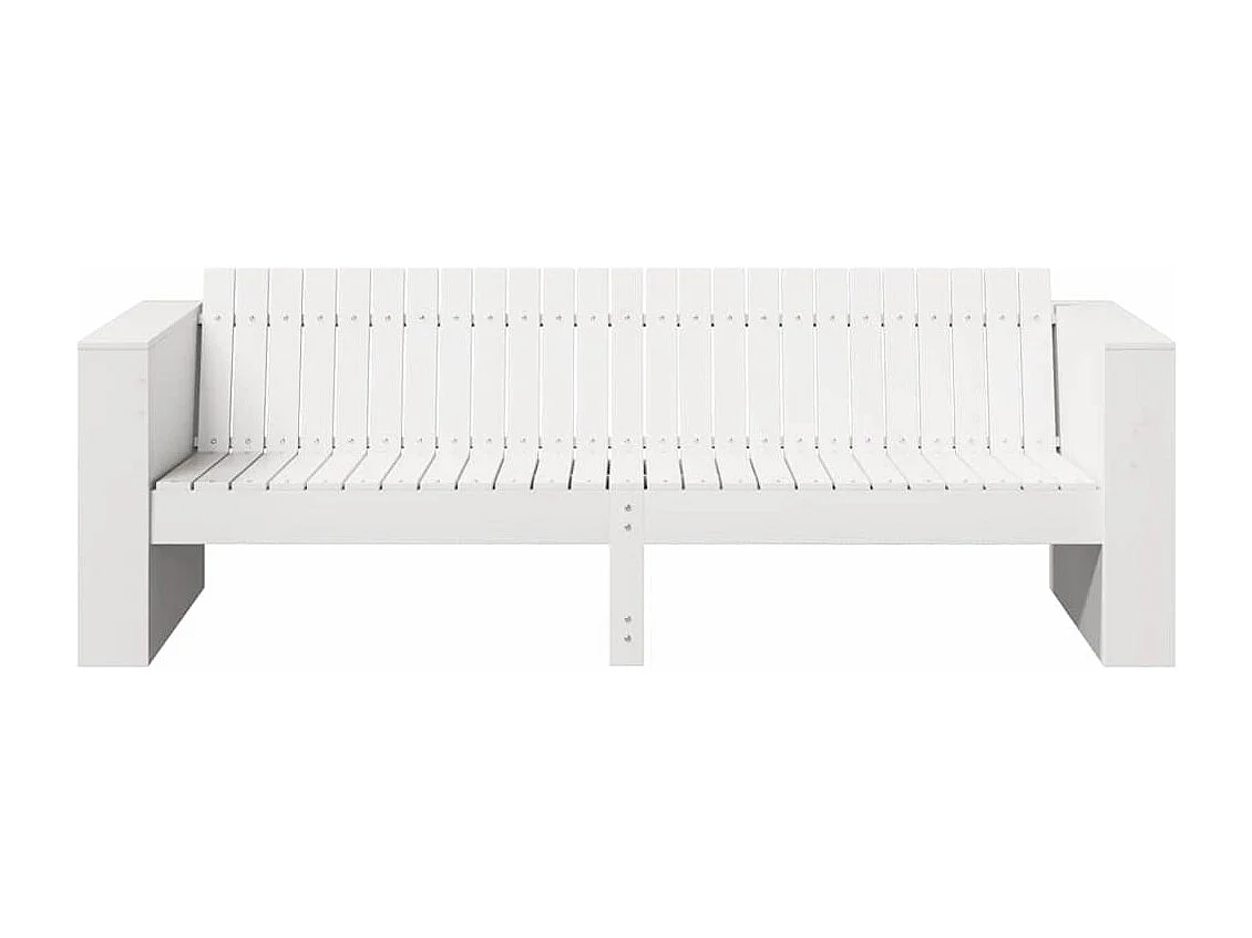 Sofá de jardín 185,5 x 60 x 62 cm Madera de pino macizo