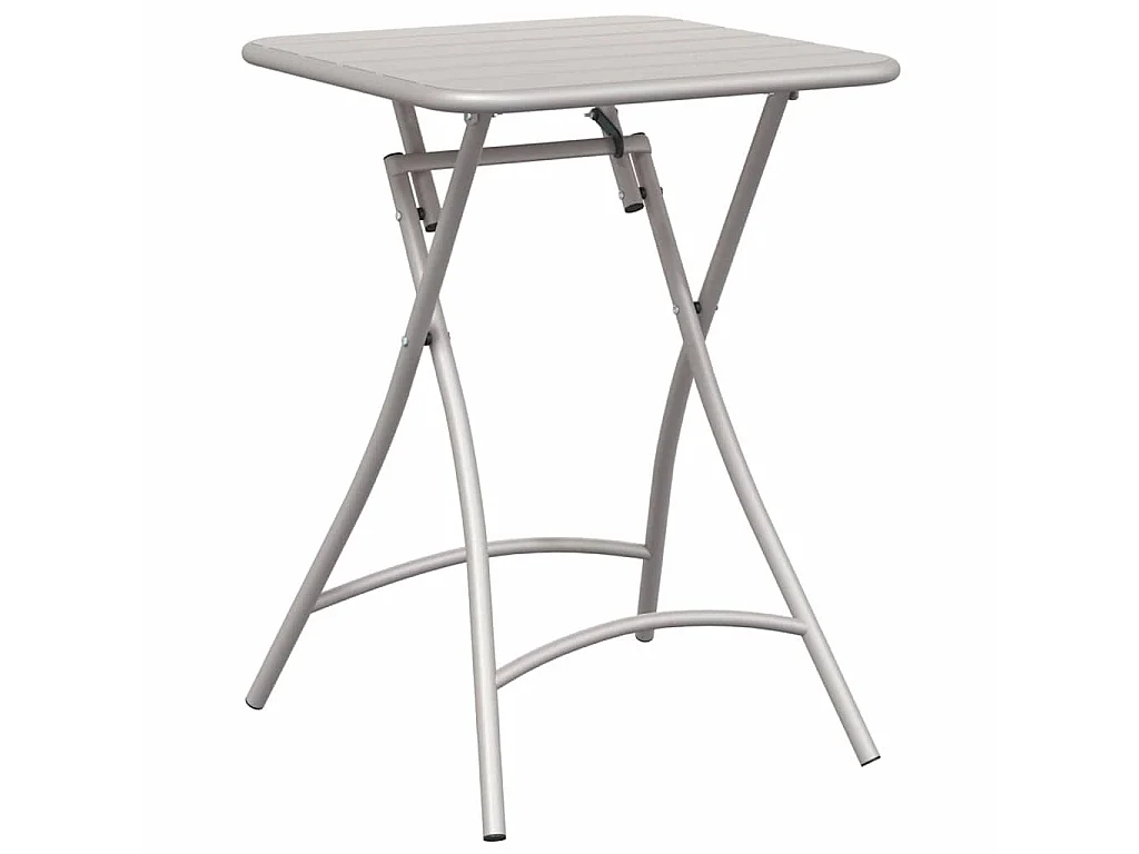 Table bistrot Beige 55 x 55 x 72,5 cm Acier revêtu de poudre