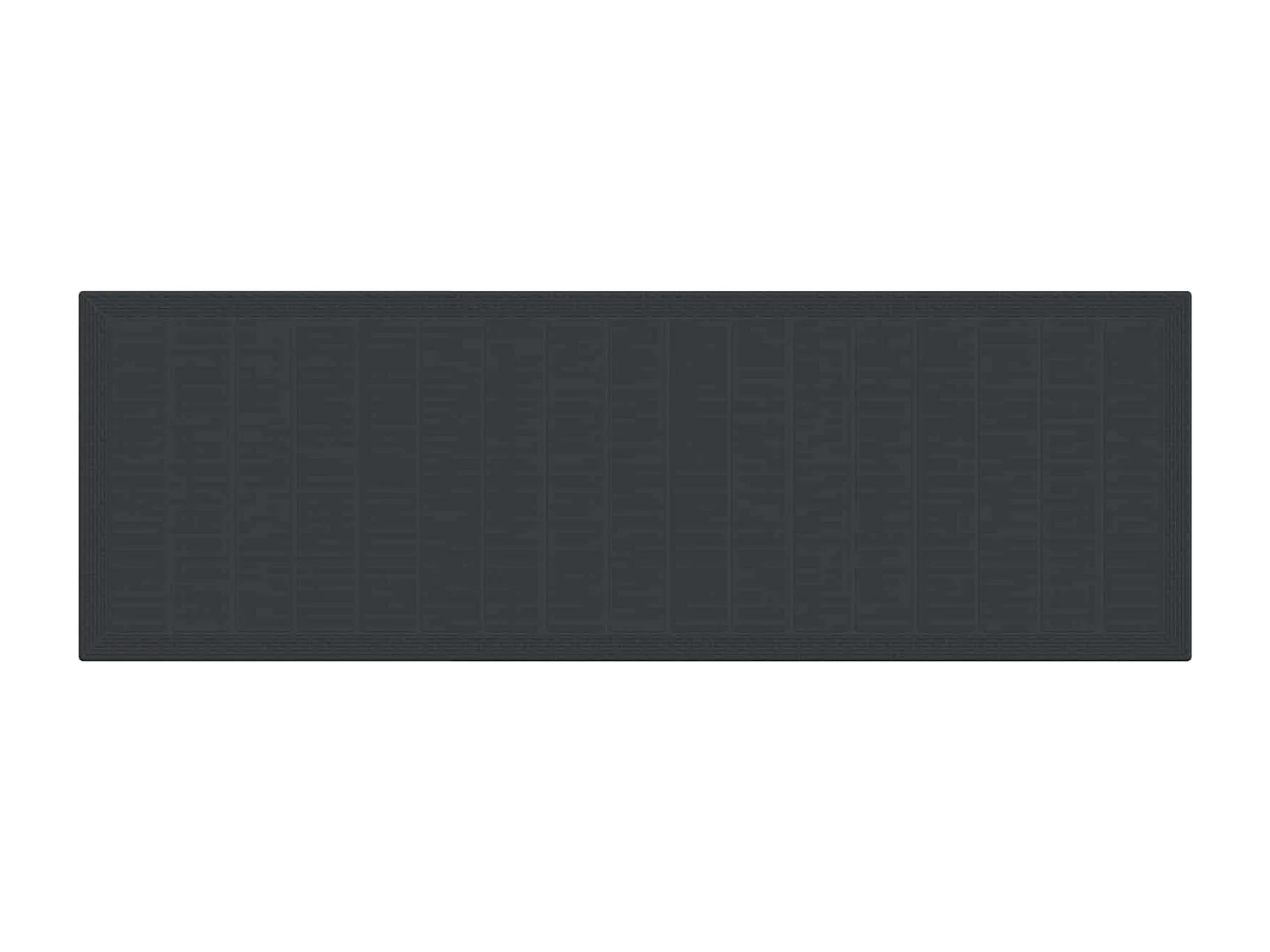 Garten Essgruppe 13 pcs Anthrazit Kunststoff