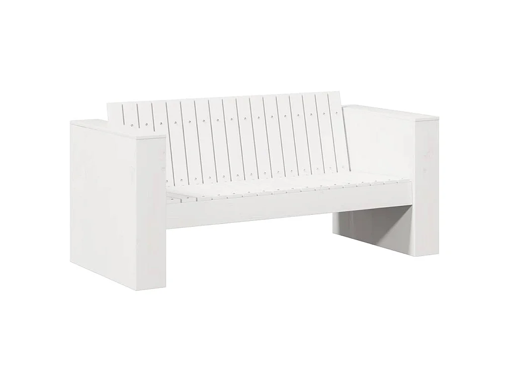Sofá de jardín 134 x 60 x 62 cm Madera de pino macizo
