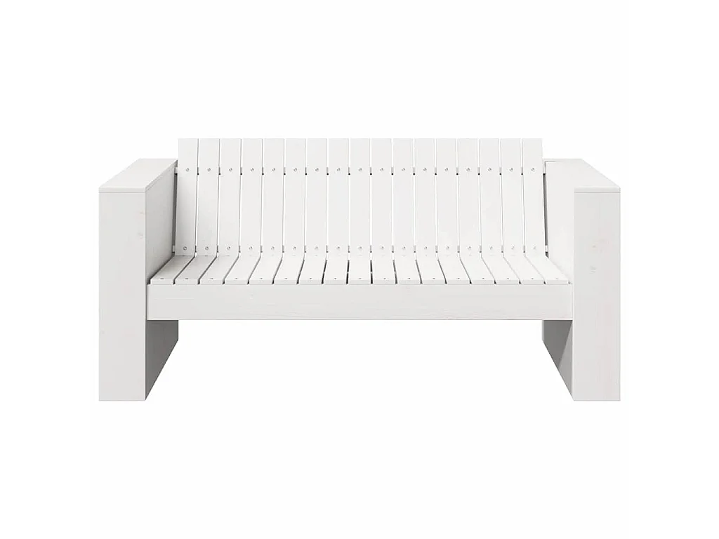 Sofá de jardín 134 x 60 x 62 cm Madera de pino macizo