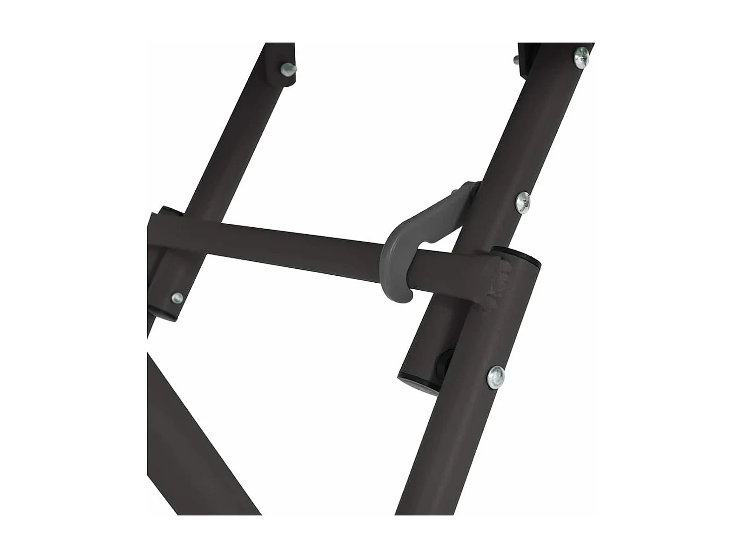 Bistrotafel Antraciet 55 x 55 x 72,5 cm Poedercoating staal