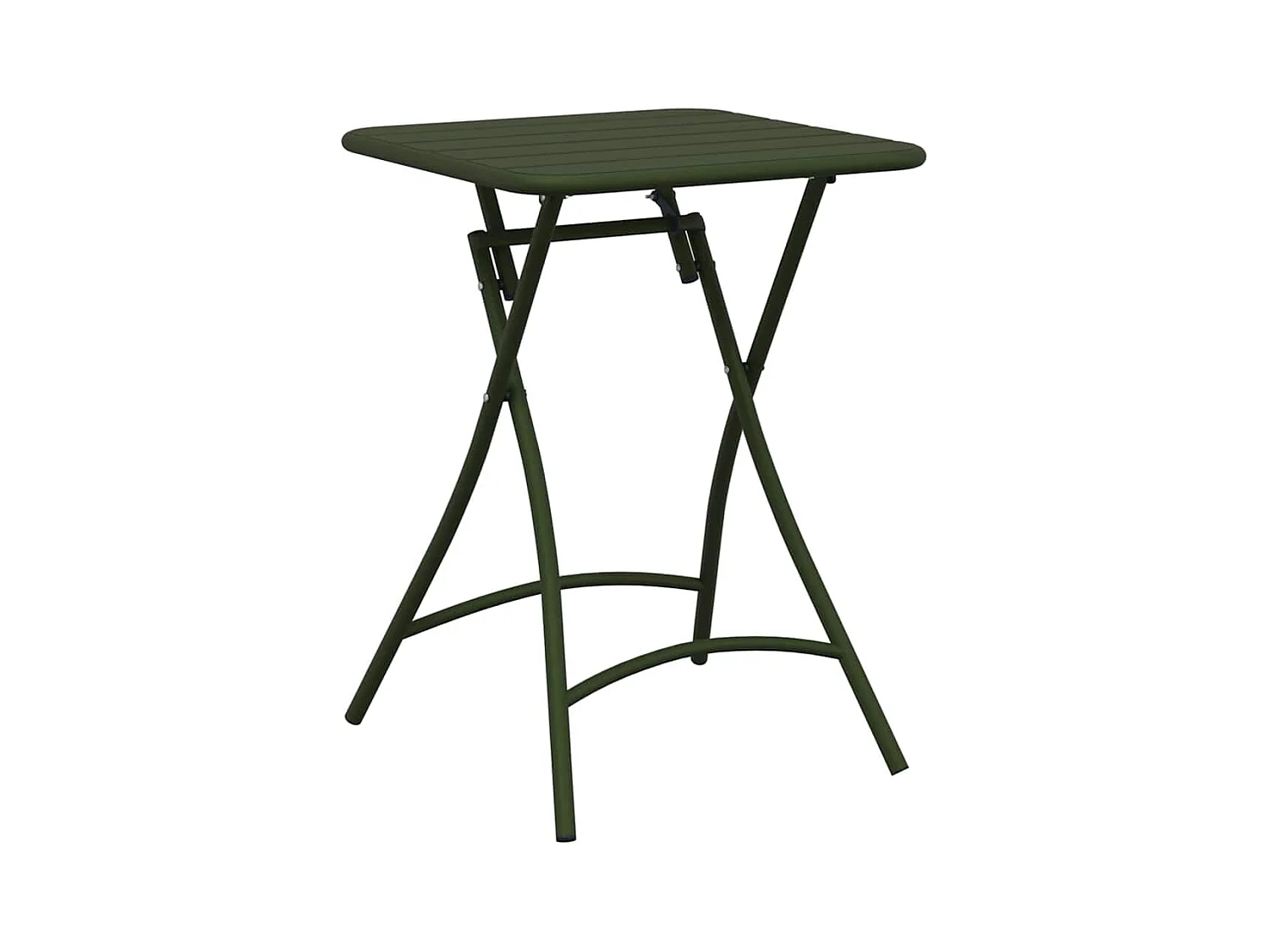 Table de Jardin Vert foncé 55 x 55 x 73 cm