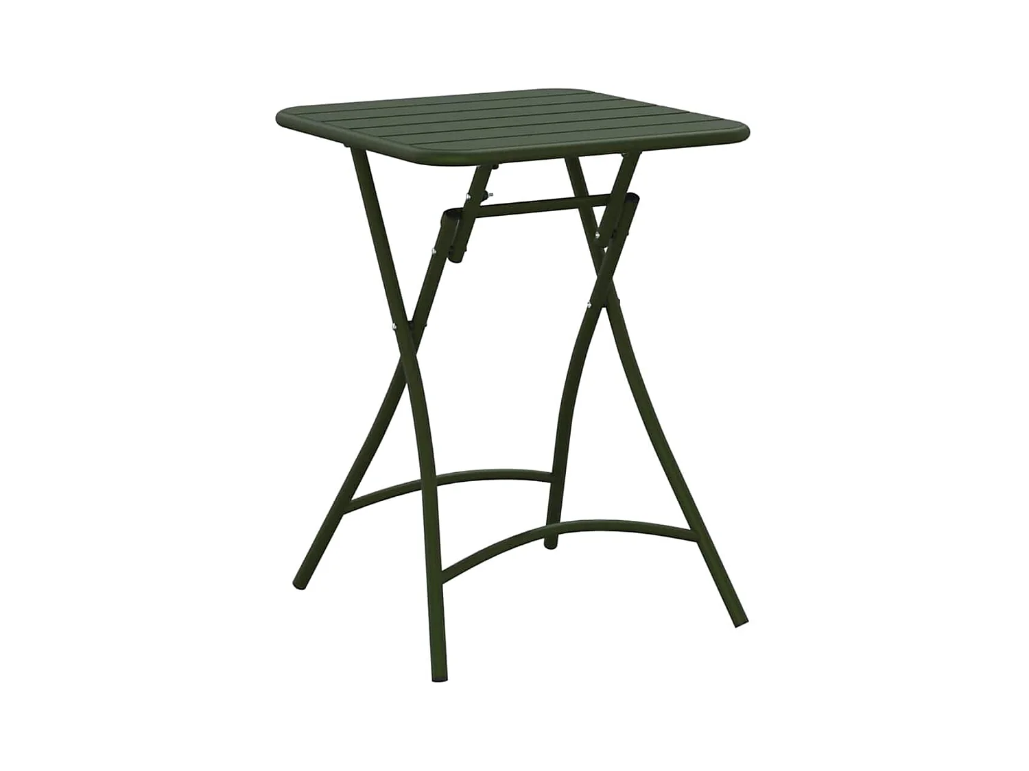Table de Jardin Vert foncé 55 x 55 x 73 cm