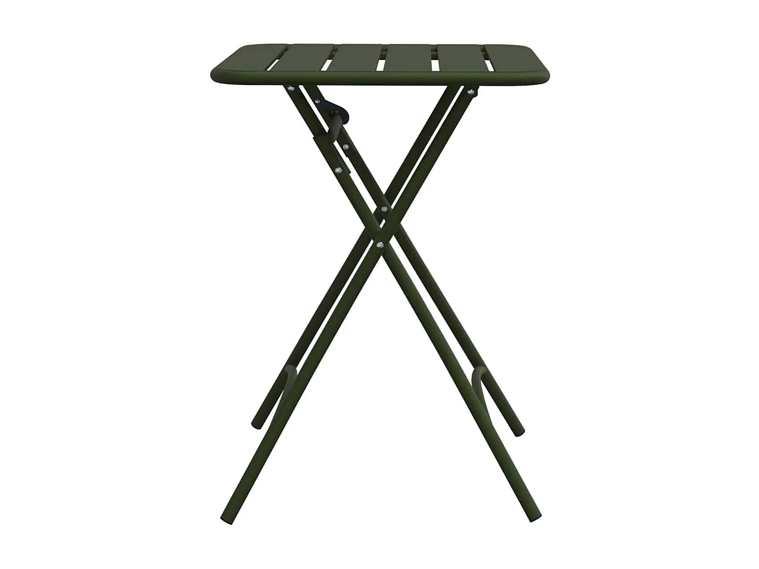 Table de Jardin Vert foncé 55 x 55 x 73 cm