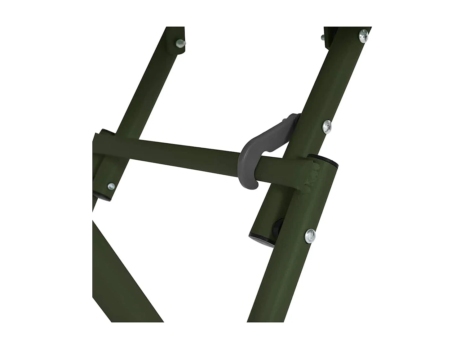 Table de Jardin Vert foncé 55 x 55 x 73 cm