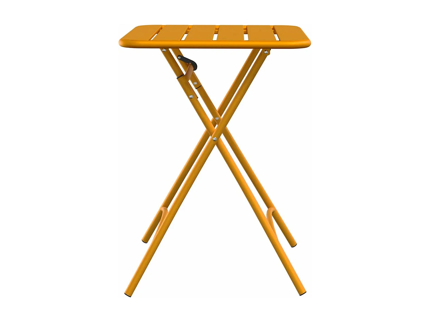 Bistrotafel Mosterdgeel 55 x 55 x 72,5 cm Poedercoating staal