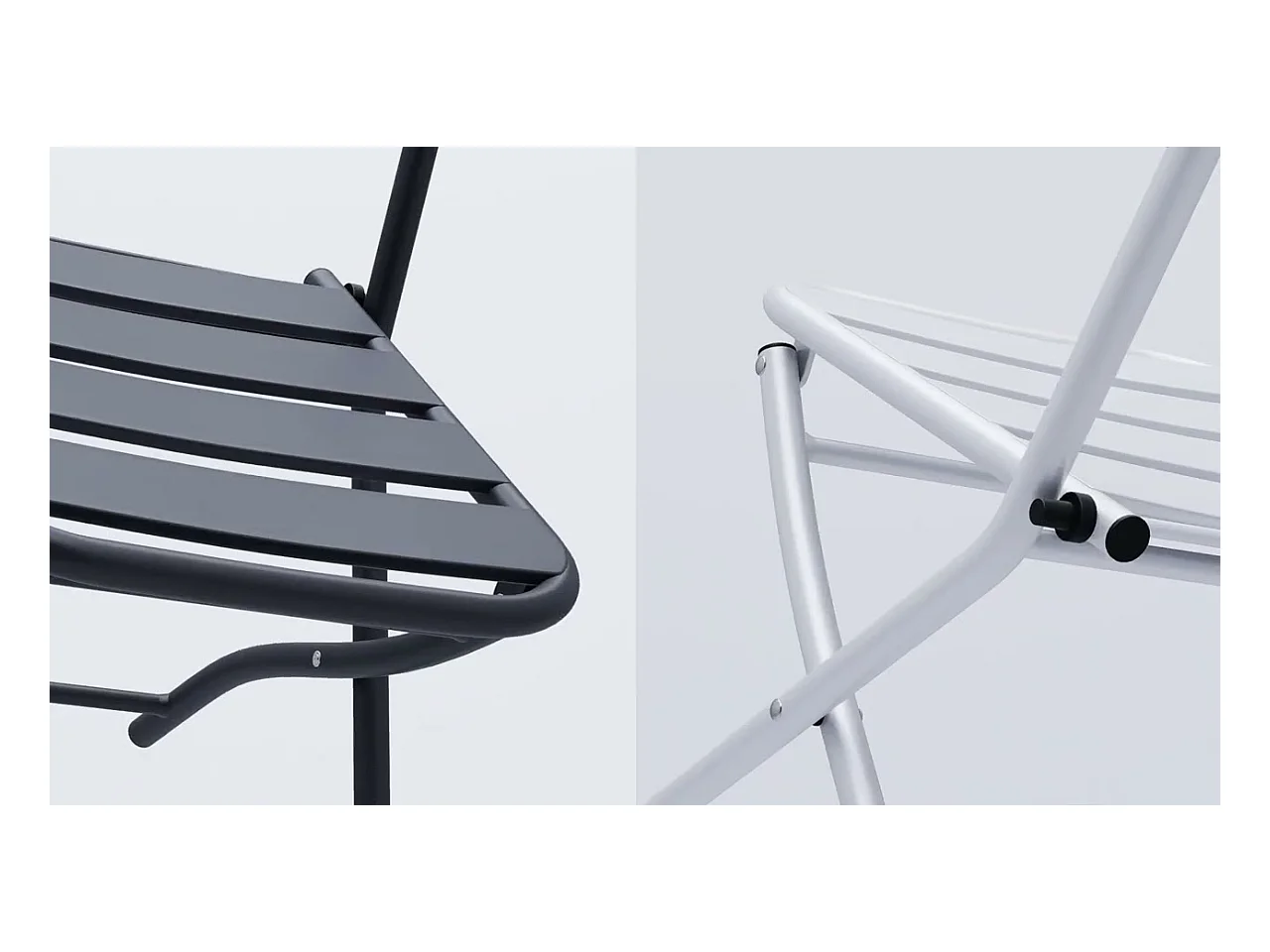 Mesa de Jardín Blanco 55 x 55 x 73 cm