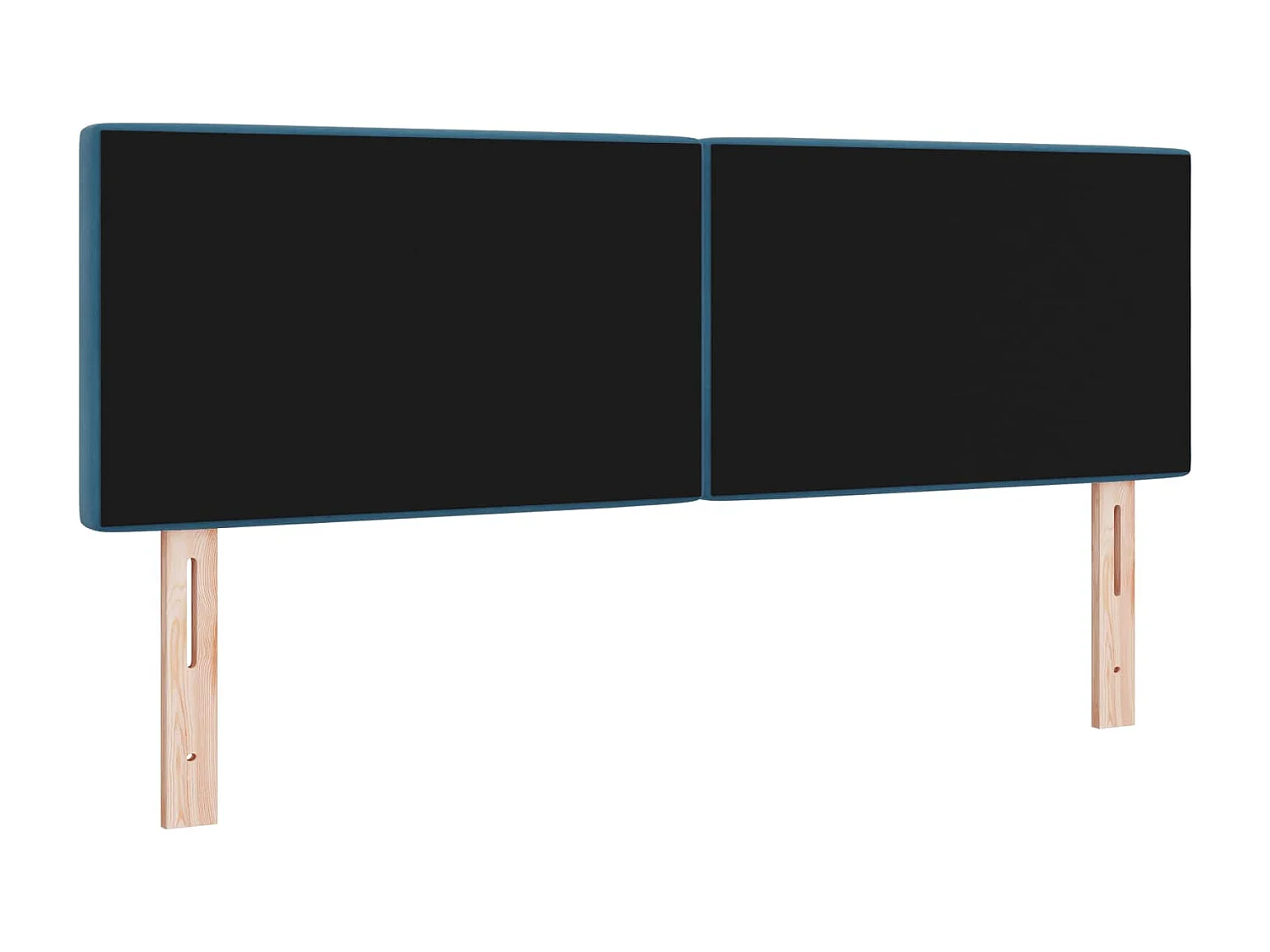 Testiera Blu Scuro 160 cm Velluto